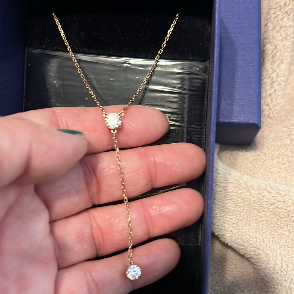 Swarovski “ Attract Lariat Y Necklace - Picture 4 of 8